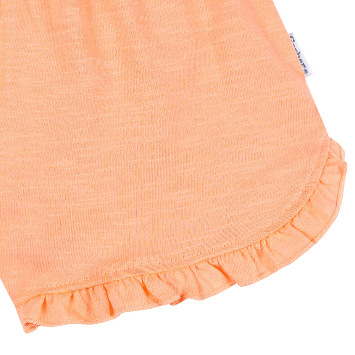 2-Piece Infant & Toddler Girls Peach Pocket Tee and Shorts Set Outfits & Sets Gerber® 