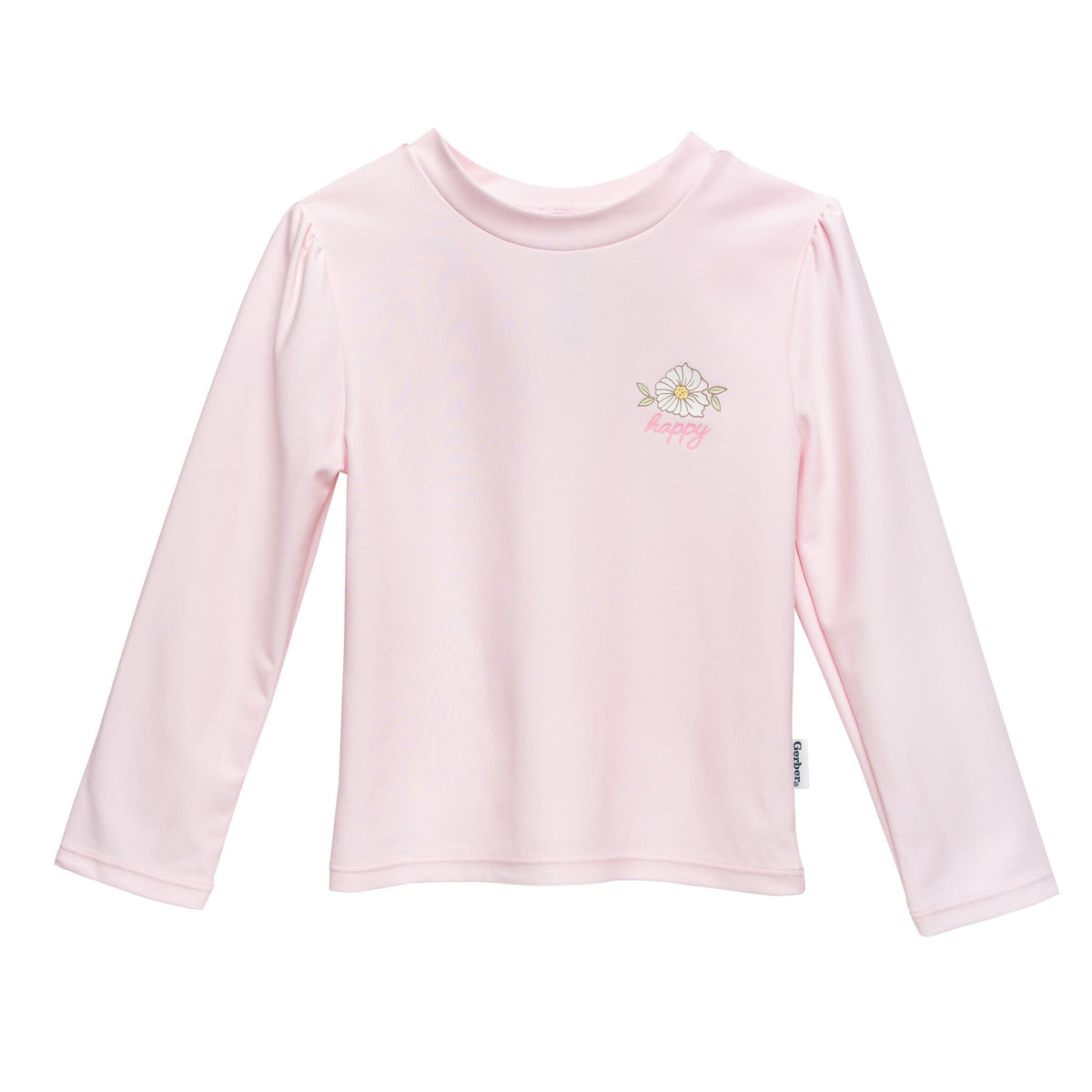 2-Piece Infant & Toddler Girls Peonies Rashguard Set Swimwear Gerber® 