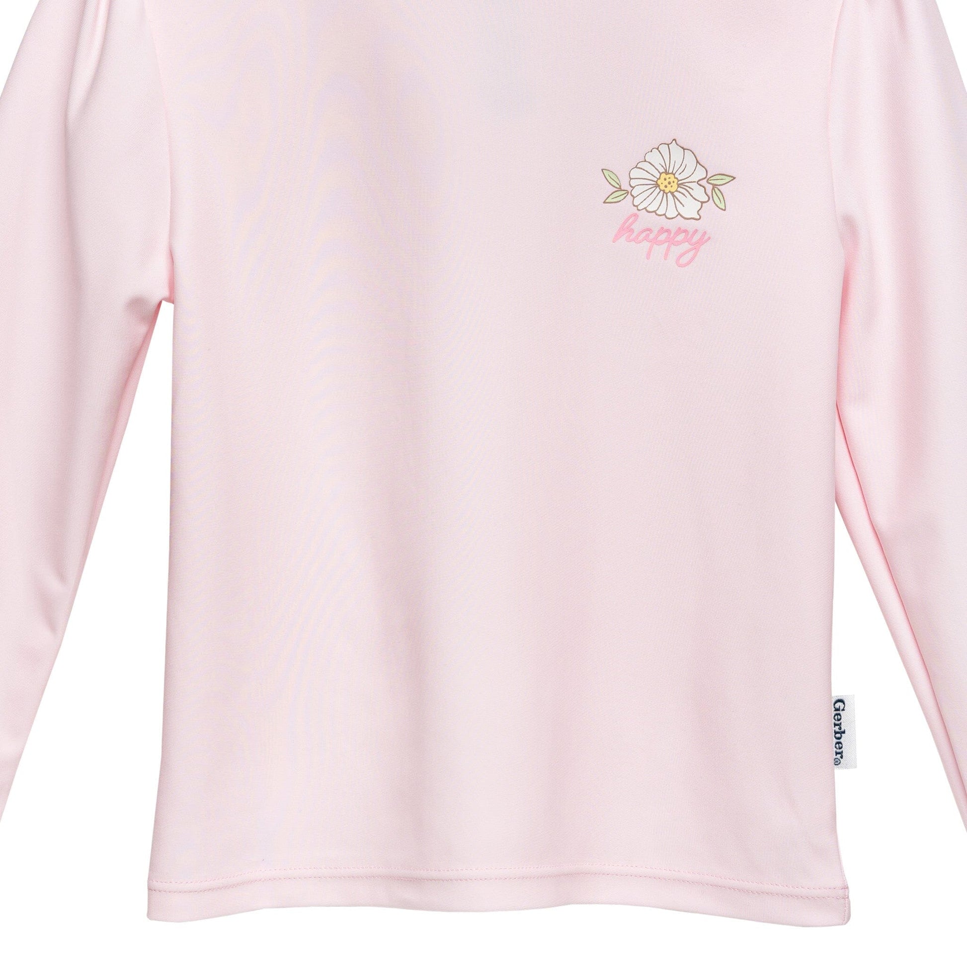 2-Piece Infant & Toddler Girls Peonies Rashguard Set Swimwear Gerber® 