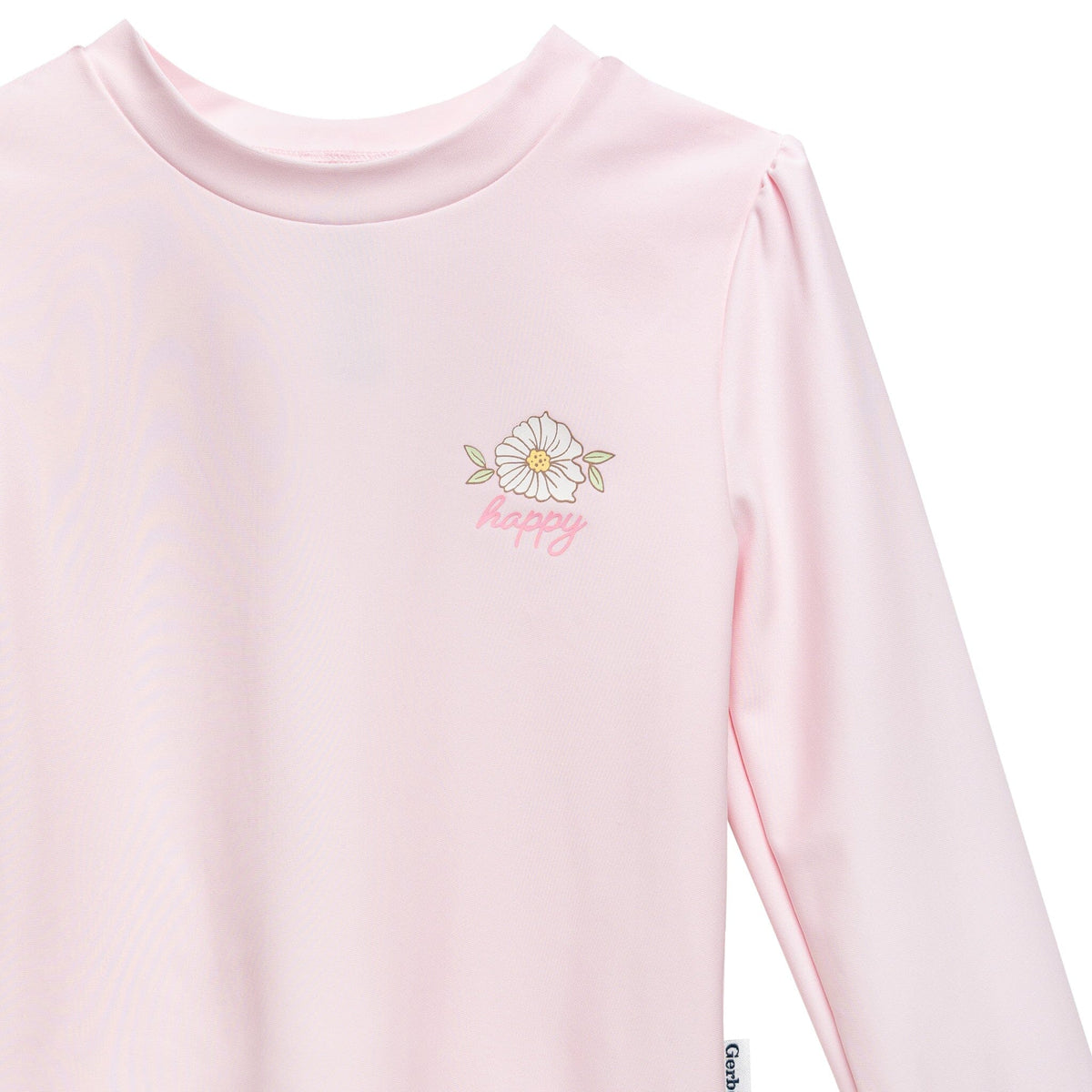 2-Piece Infant & Toddler Girls Peonies Rashguard Set Swimwear Gerber® 
