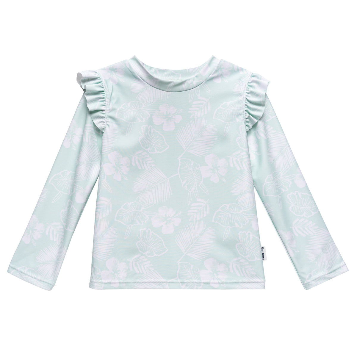 2-Piece Infant and Toddler Girls Tropical Rashguard Set
