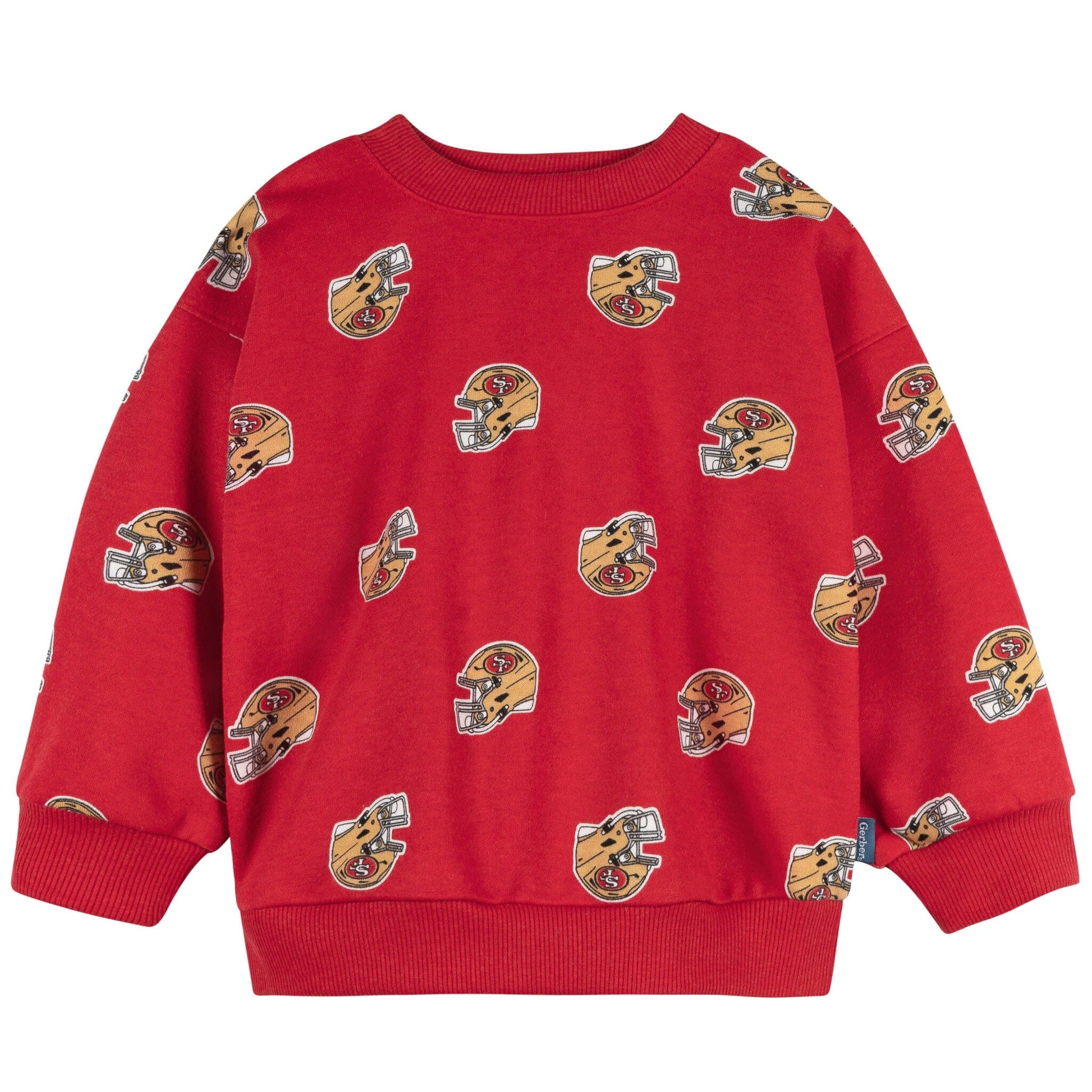 2-Piece Infant & Toddler Neutral 49Ers Sweatshirt and Pant Set Outfits & Sets NFL 