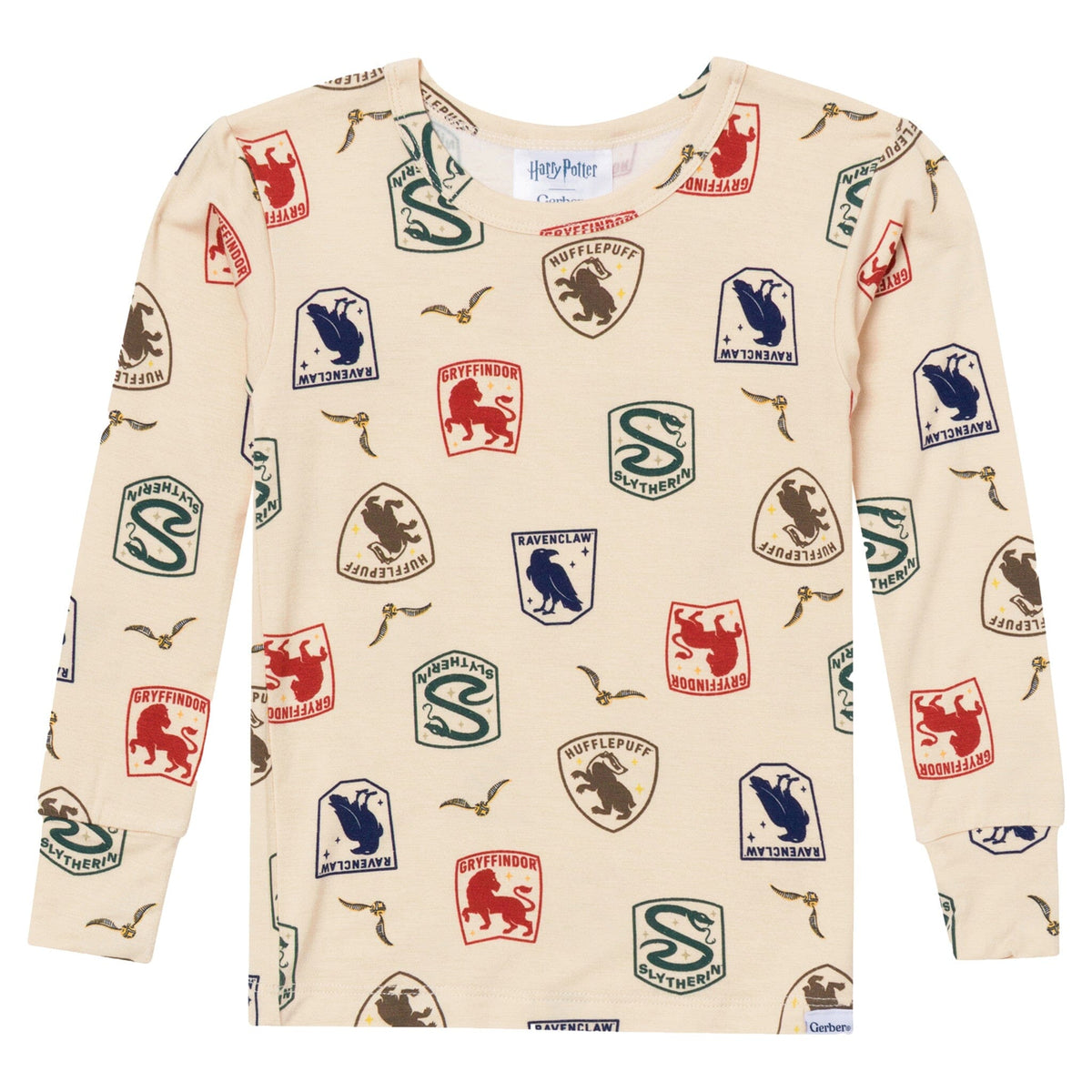 2-Piece Infant & Toddler Neutral Hogwarts House Pride Pajamas sleepwear Gerber® 