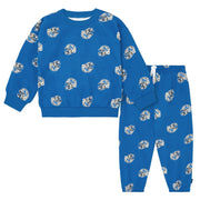 2-Piece Infant & Toddler Neutral Detroit Lions Sweatshirt and Pant Set Outfits & Sets NFL 