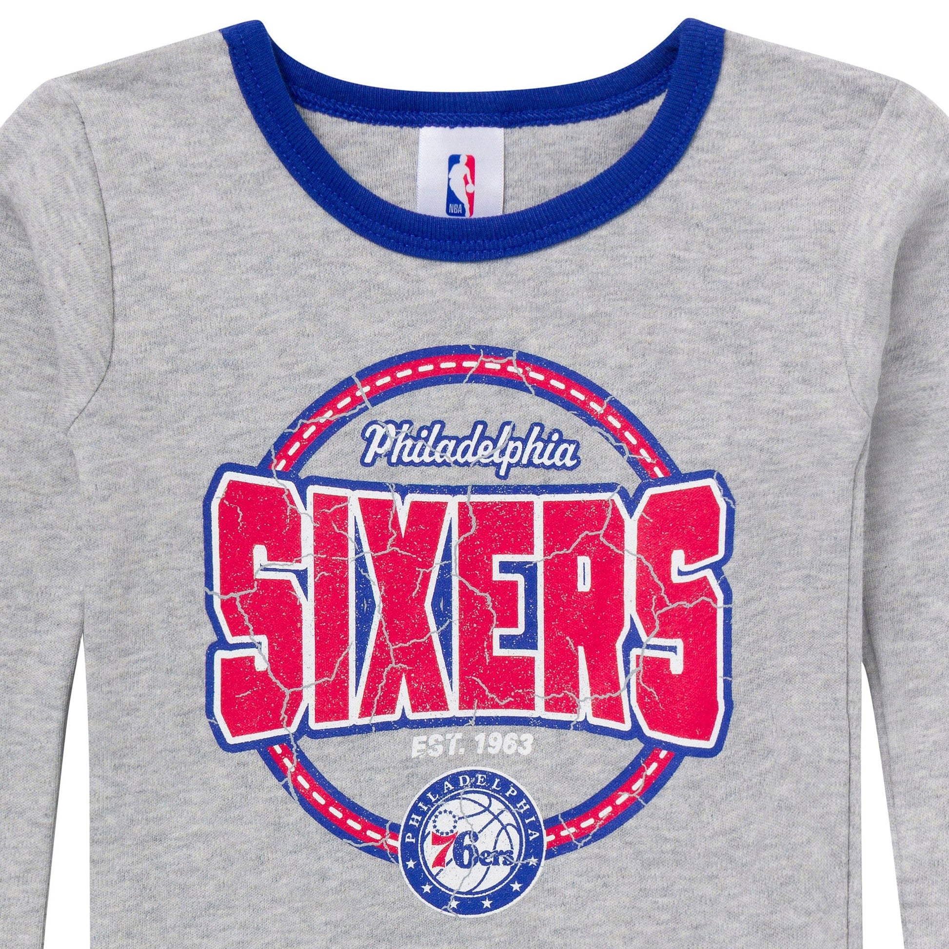2-Piece Infant & Toddler Neutral Philadelphia Sixers Snug Fit Pajamas Sleepwear Gerber® 