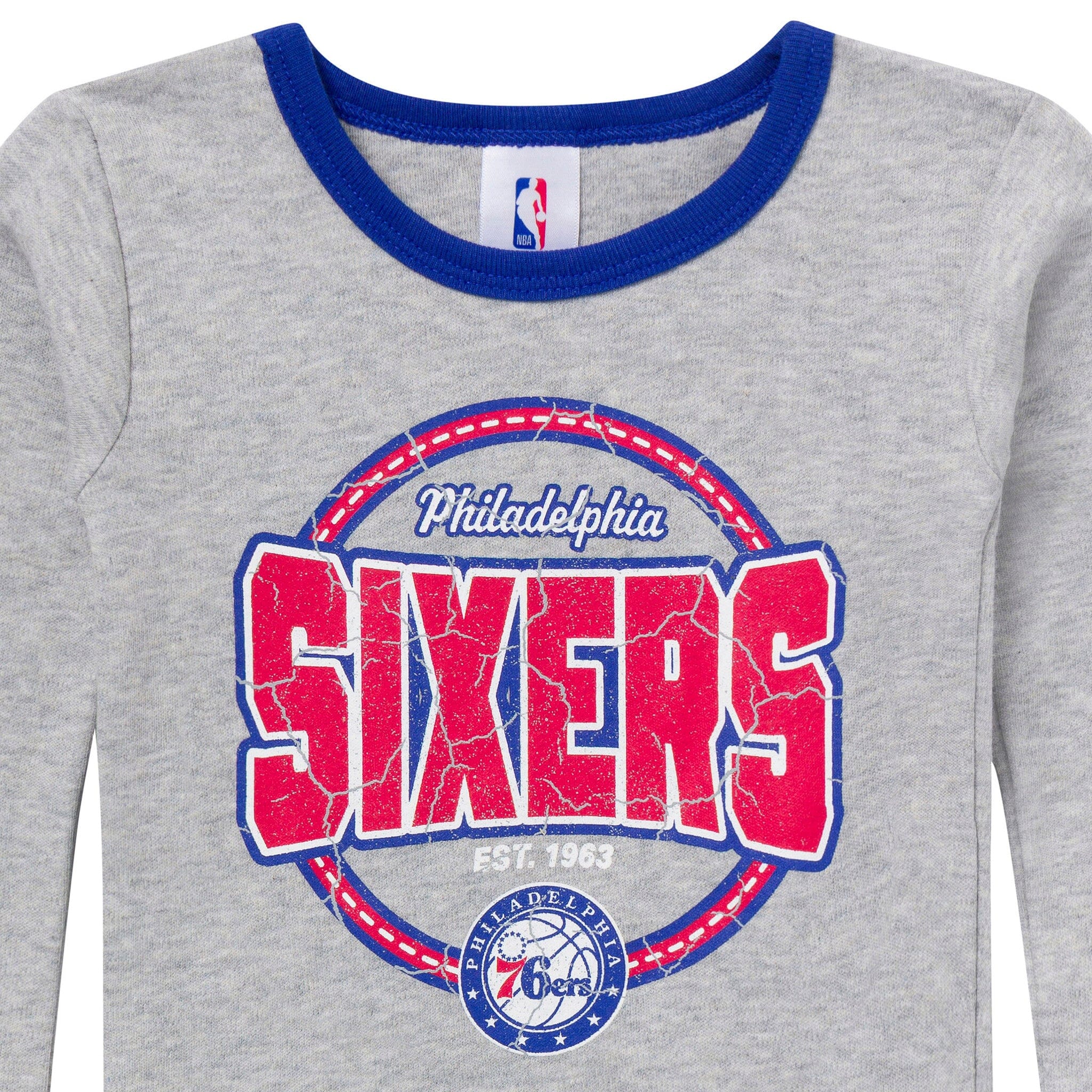 2-Piece Infant & Toddler Neutral Philadelphia Sixers Snug Fit Pajamas Sleepwear Gerber® 