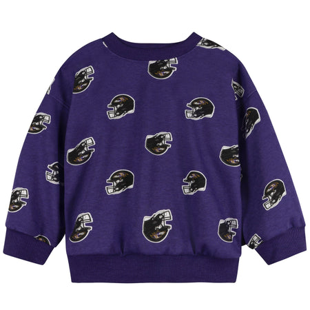 2-Piece Infant & Toddler Baltimore Ravens Sweatshirt and Pant Set