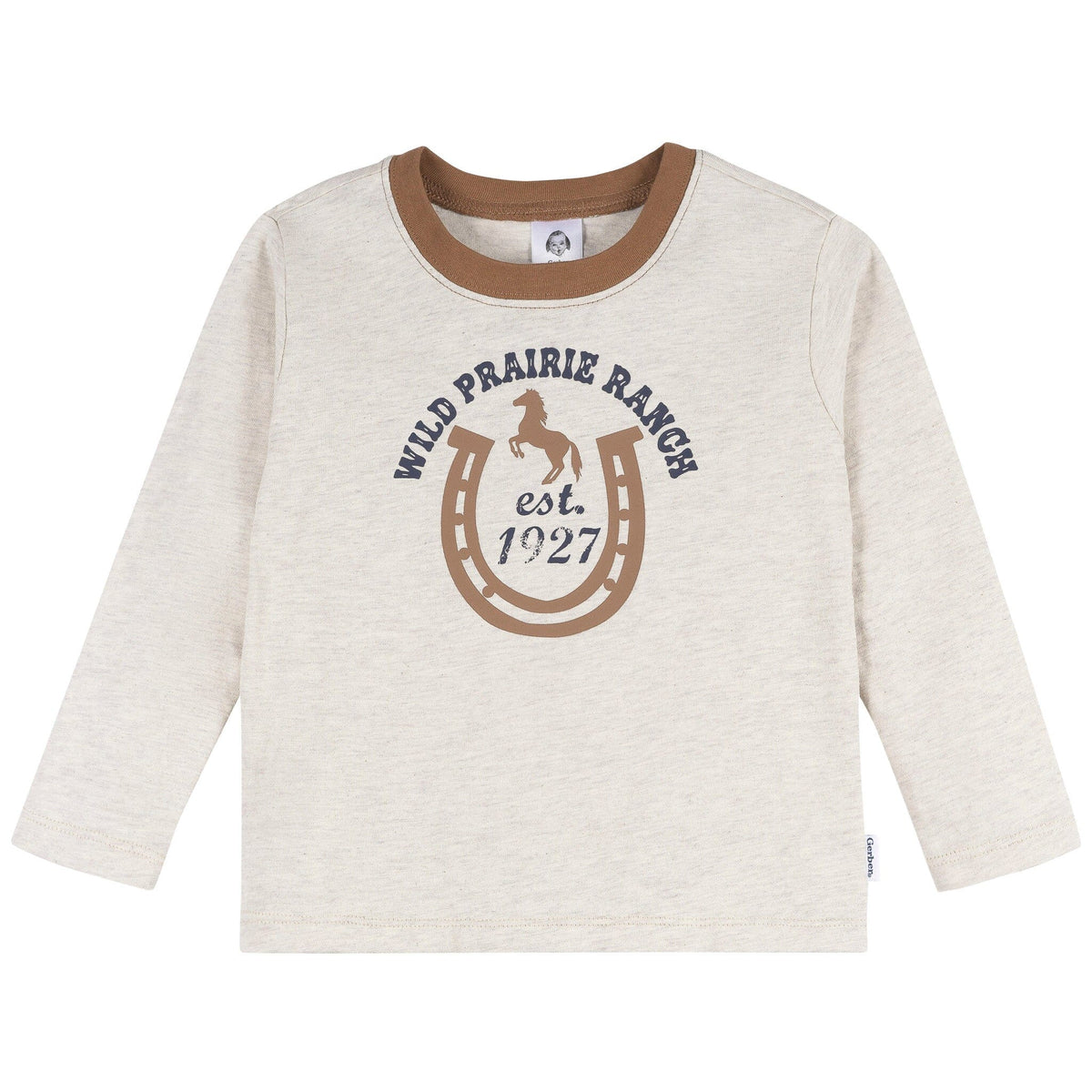 2-Piece Toddler Boys Western Horse Ranch Top and Jogger Set Outfits & Sets Gerber® 