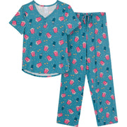 2-Piece Women's Movie Night Pajamas Sleepwear Gerber® 
