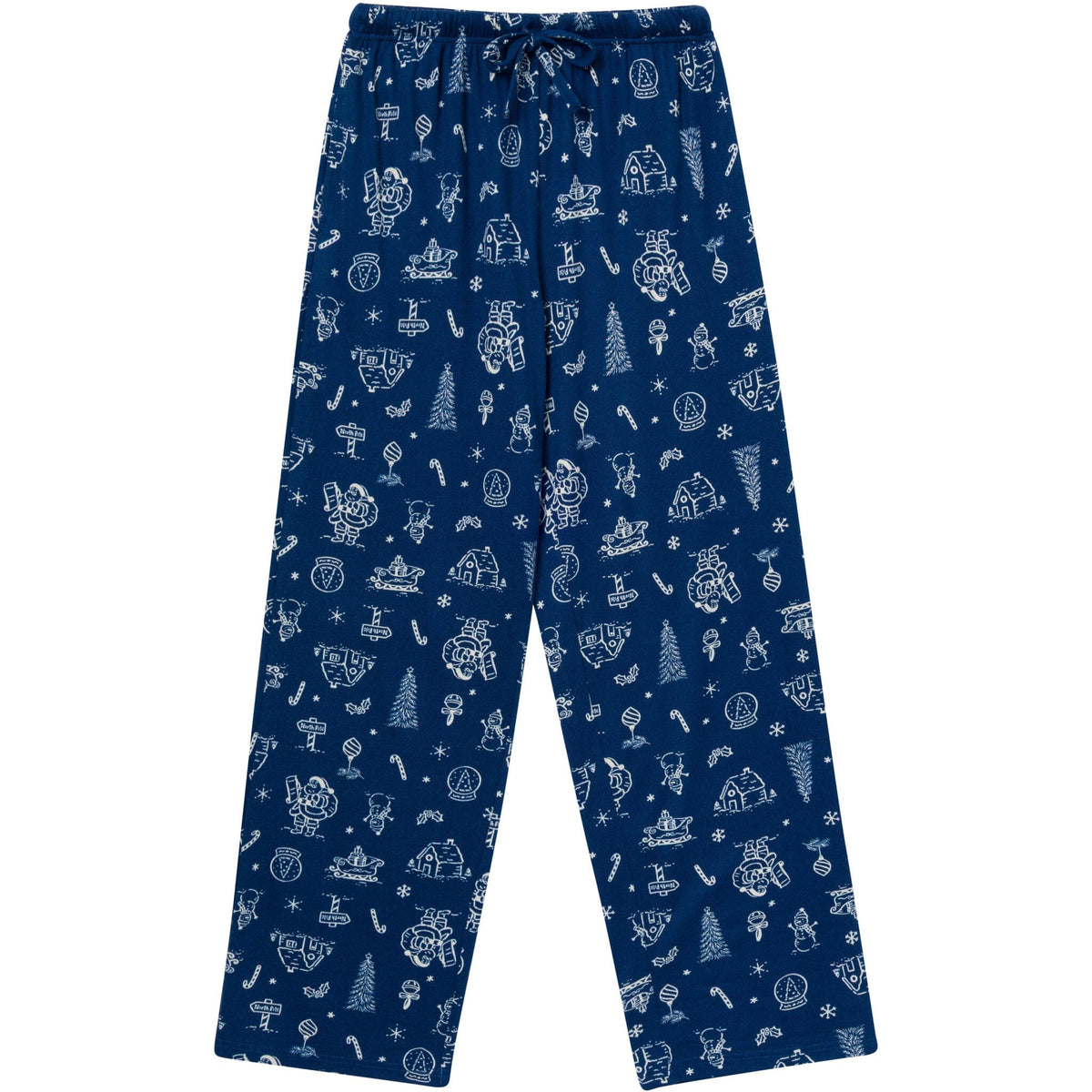 2-Piece Women's Navy Toile Hacci Pajamas Sleepwear Gerber® 