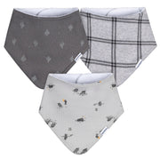 3-Pack Baby Boys Buffalo Bandana Bib Bibs & Burp Cloths Gerber® 