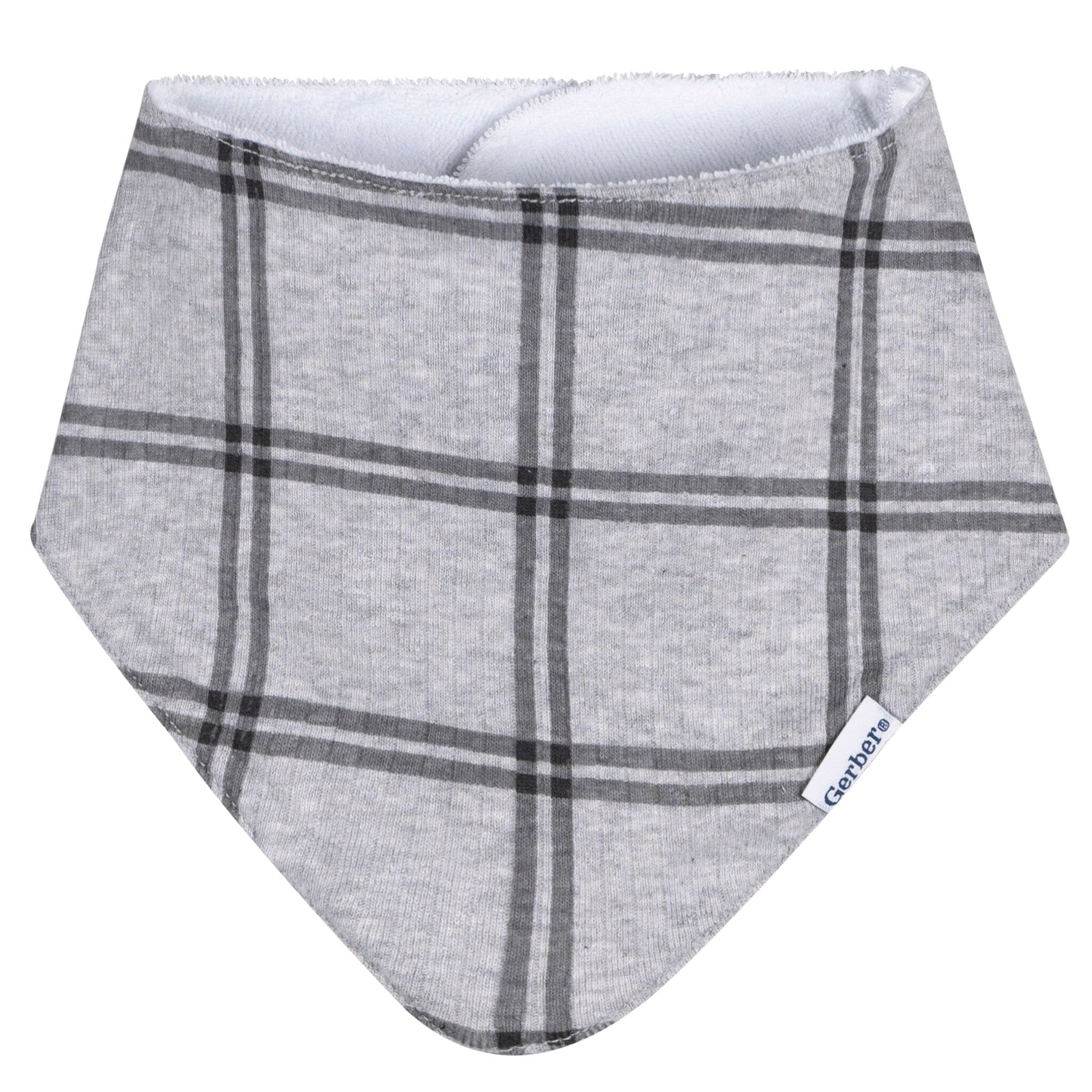 3-Pack Baby Boys Buffalo Bandana Bib Bibs & Burp Cloths Gerber® 