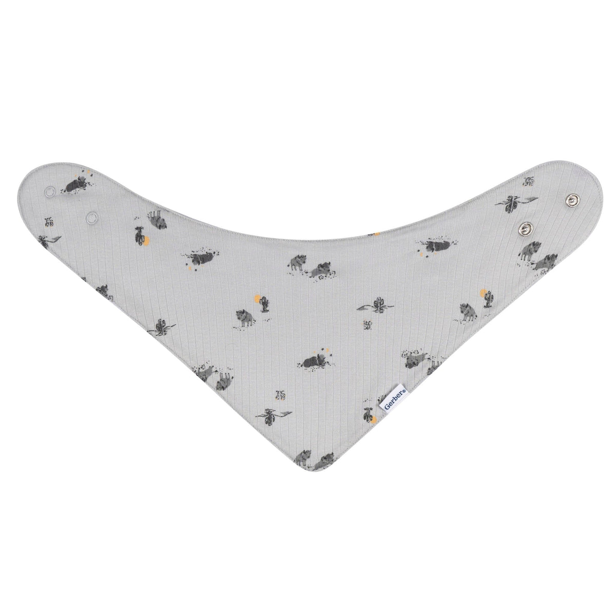 3-Pack Baby Boys Buffalo Bandana Bib Bibs & Burp Cloths Gerber® 