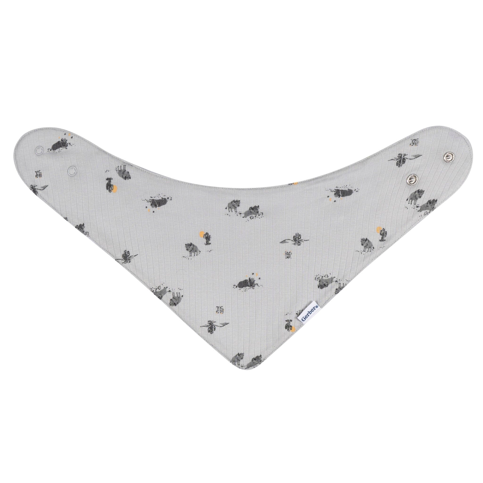 3-Pack Baby Boys Buffalo Bandana Bib Bibs & Burp Cloths Gerber® 