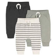 3-Pack Baby & Toddler Boys Wrought Iron Jogger Pants Pants & Bottoms Gerber® 