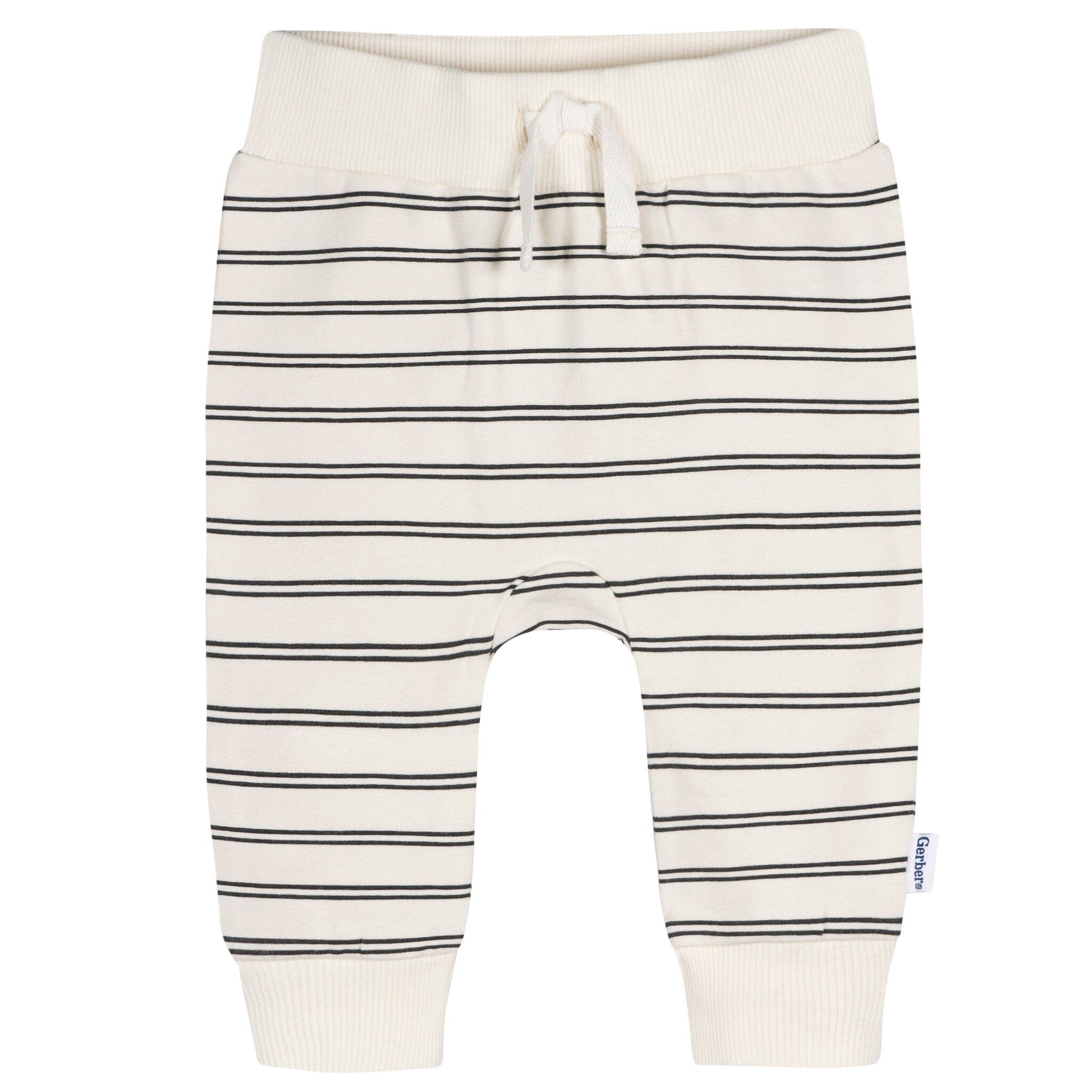 3-Pack Baby & Toddler Boys Wrought Iron Jogger Pants Pants & Bottoms Gerber® 
