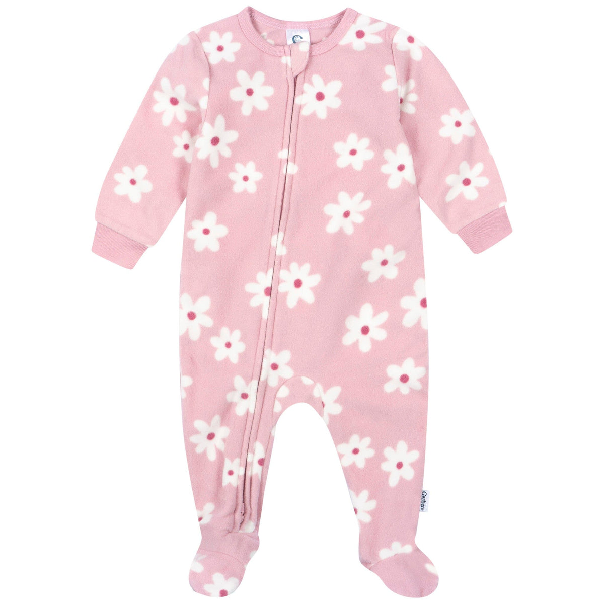 3-Pack Baby & Toddler Girls Cherries Footless Fleece Pajamas Sleepwear Gerber® 
