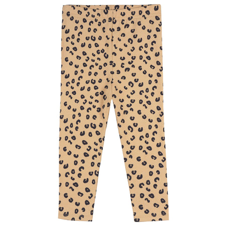 3-Pack Baby & Toddler Girls Green, Leopard Print and Blue Leggings