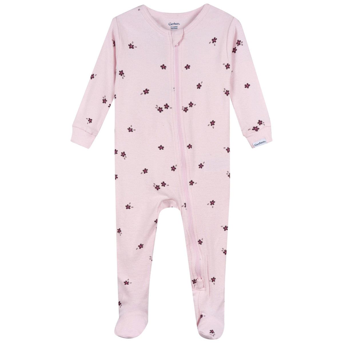 3-Pack Baby & Toddler Girls Horses Snug Fit Footed Pajamas sleepwear Gerber® 