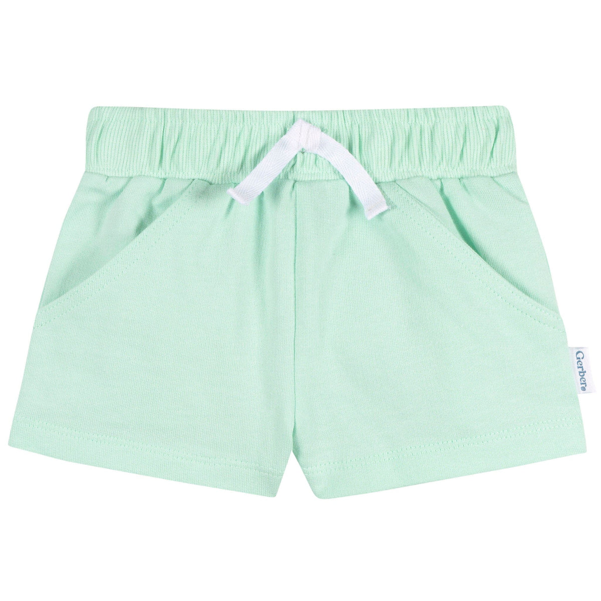 3-Piece Baby & Toddler Girls Ice Cream Knit Shorts Pants & Bottoms Gerber® 