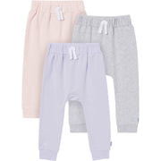 3-Pack Baby & Toddler Girls Lavender Joggers bottoms Gerber® 