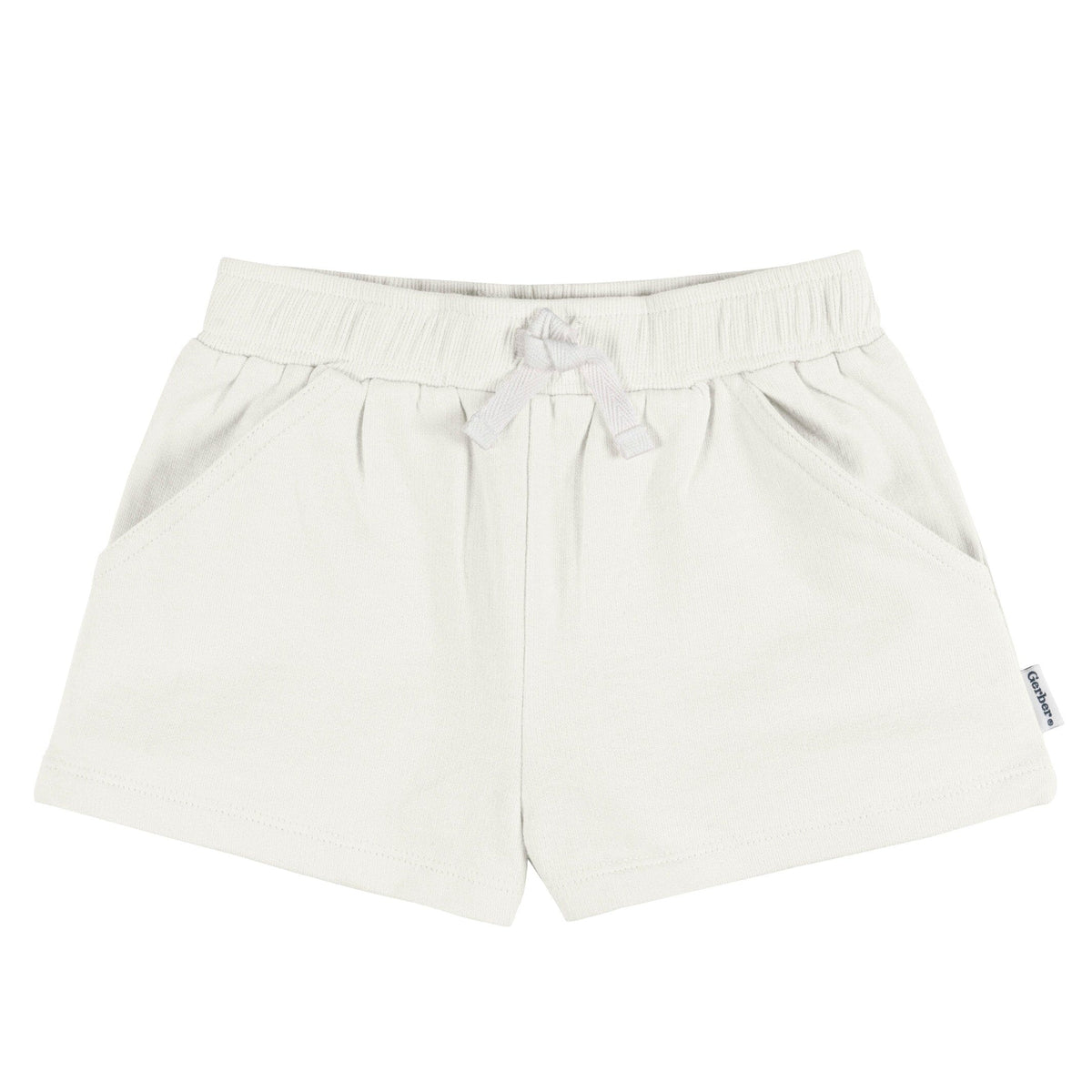 3-Pack Baby & Toddler Girls Pink/White/Navy Knit Short