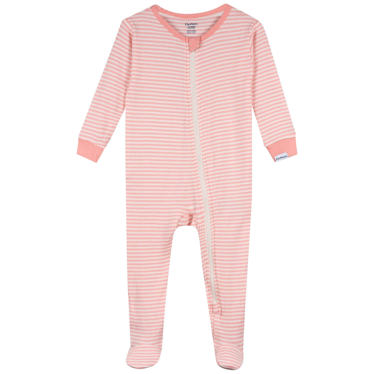 3-Pack Baby & Toddler Girls Sleepover Snug Fit Footed Pajamas sleepwear Gerber® 