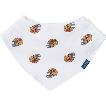 3-Piece Baby San Francisco 49ers Bibs and Burp Cloth Set