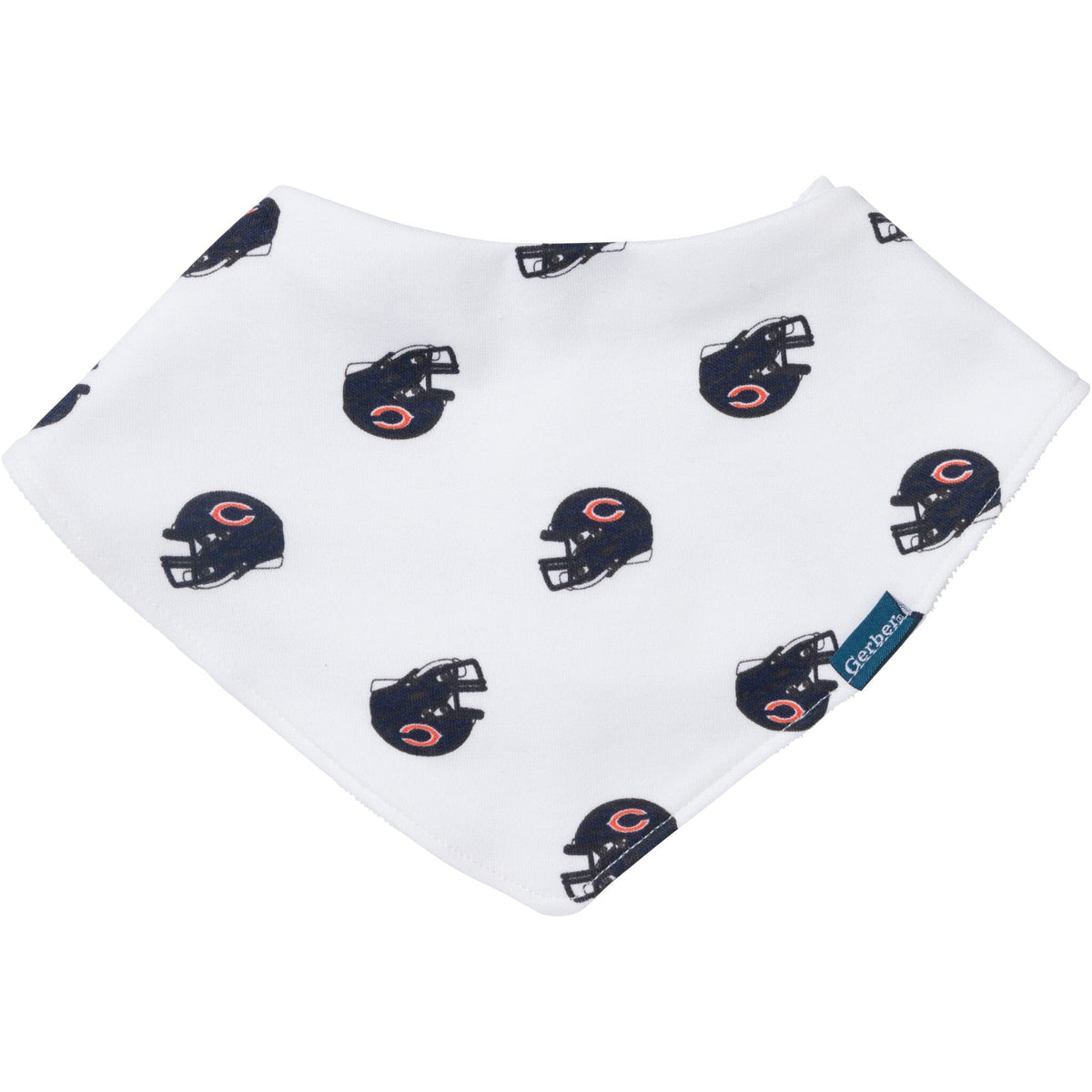 3-Pack Baby Neutral Chicago Bears Bibs and Burp Cloth Set NFL NFL 