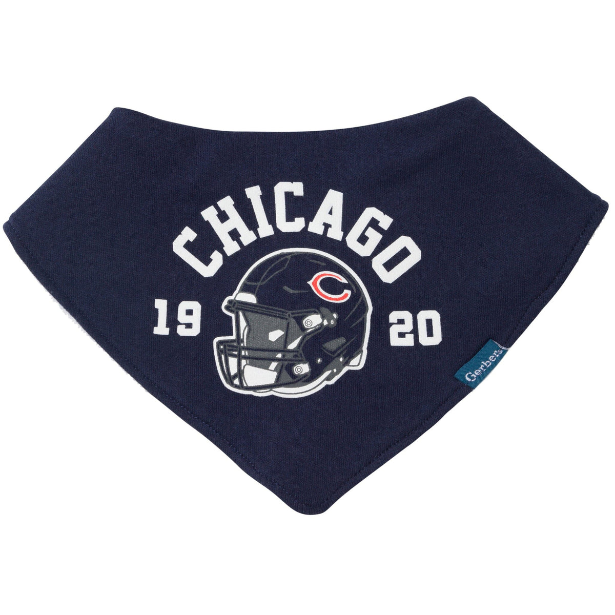 3-Pack Baby Neutral Chicago Bears Bibs and Burp Cloth Set NFL NFL 