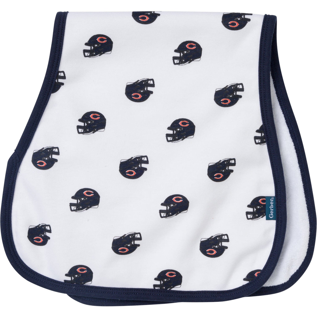 3-Pack Baby Neutral Chicago Bears Bibs and Burp Cloth Set NFL NFL 