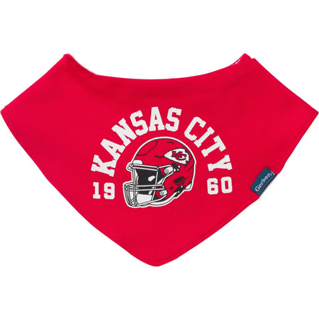 3-Piece Baby Kansas City Chiefs Bibs and Burp Cloth Set