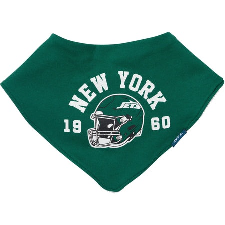 3-Piece Baby New York Jets Bibs and Burp Cloth Set
