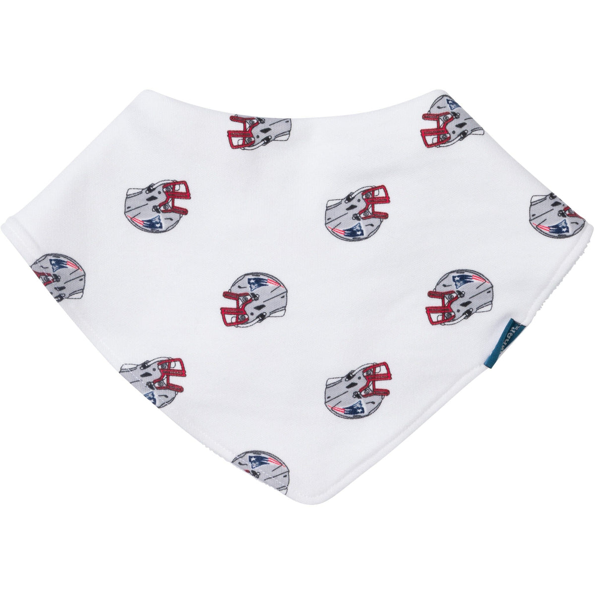 3-Pack Baby Neutral New England Patriots Bibs and Burp Cloth Set NFL NFL 