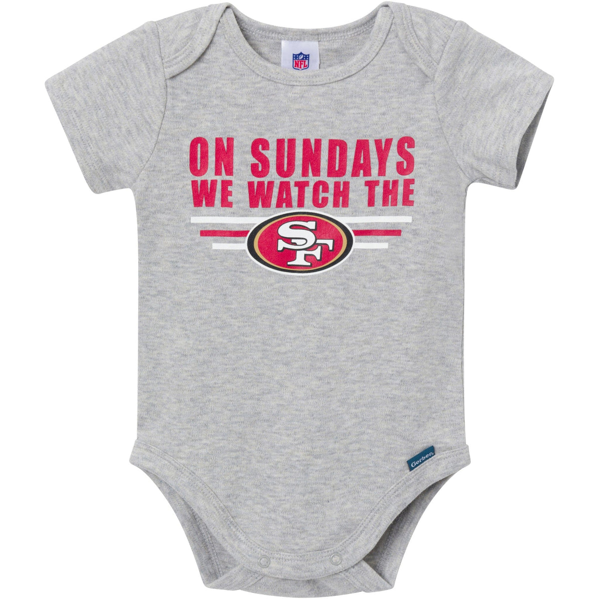 3-Pack Baby Boys 49Ers Bodysuit Set NFL NFL 