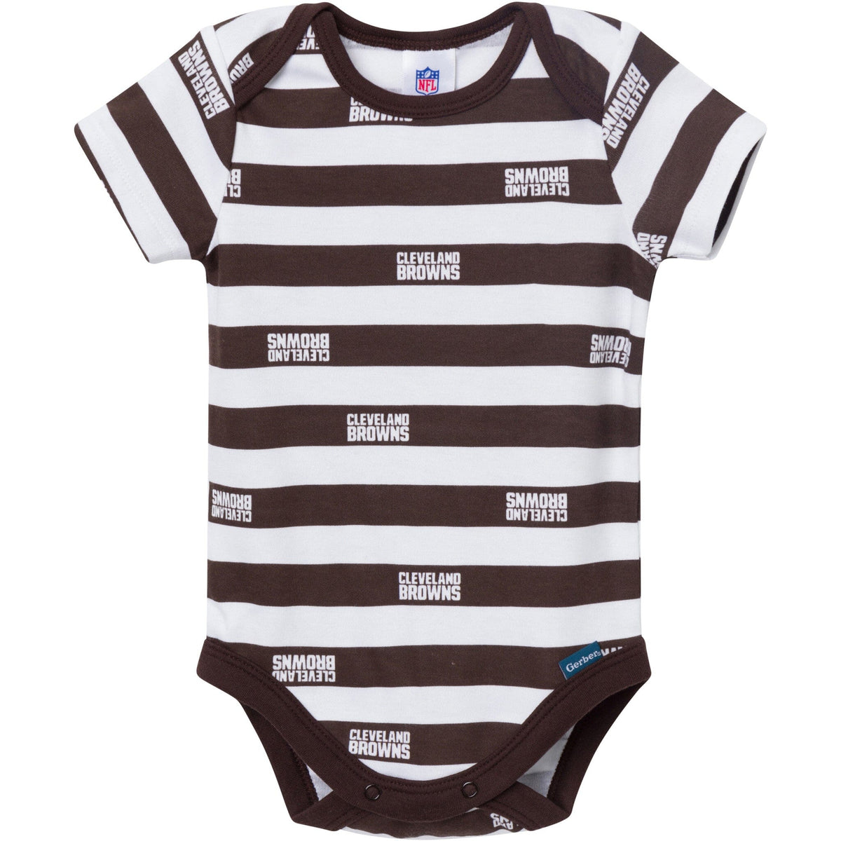 3-Pack Baby Boys Cleveland Browns Bodysuit Set NFL NFL 
