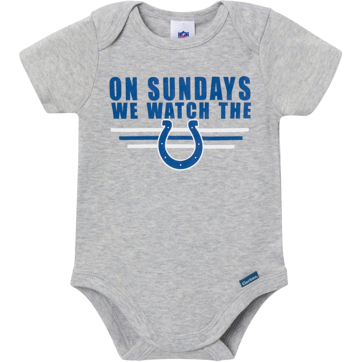 3-Pack Baby Boys Indianapolis Colts Bodysuit Set NFL NFL 