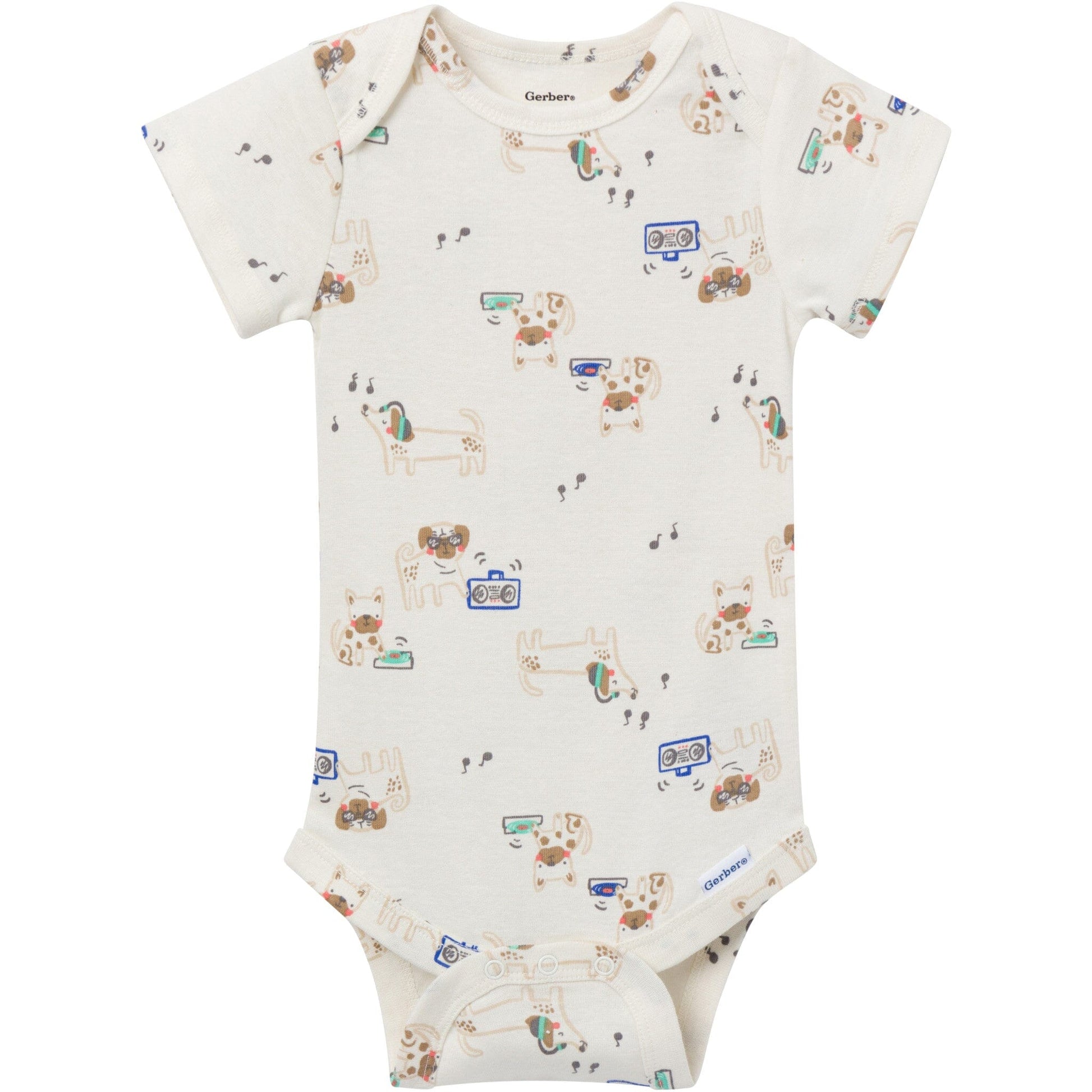 3-Pack Baby Boys Cool Dude Short Sleeve Onesies® Bodysuits Onesies Bodysuits Gerber® 