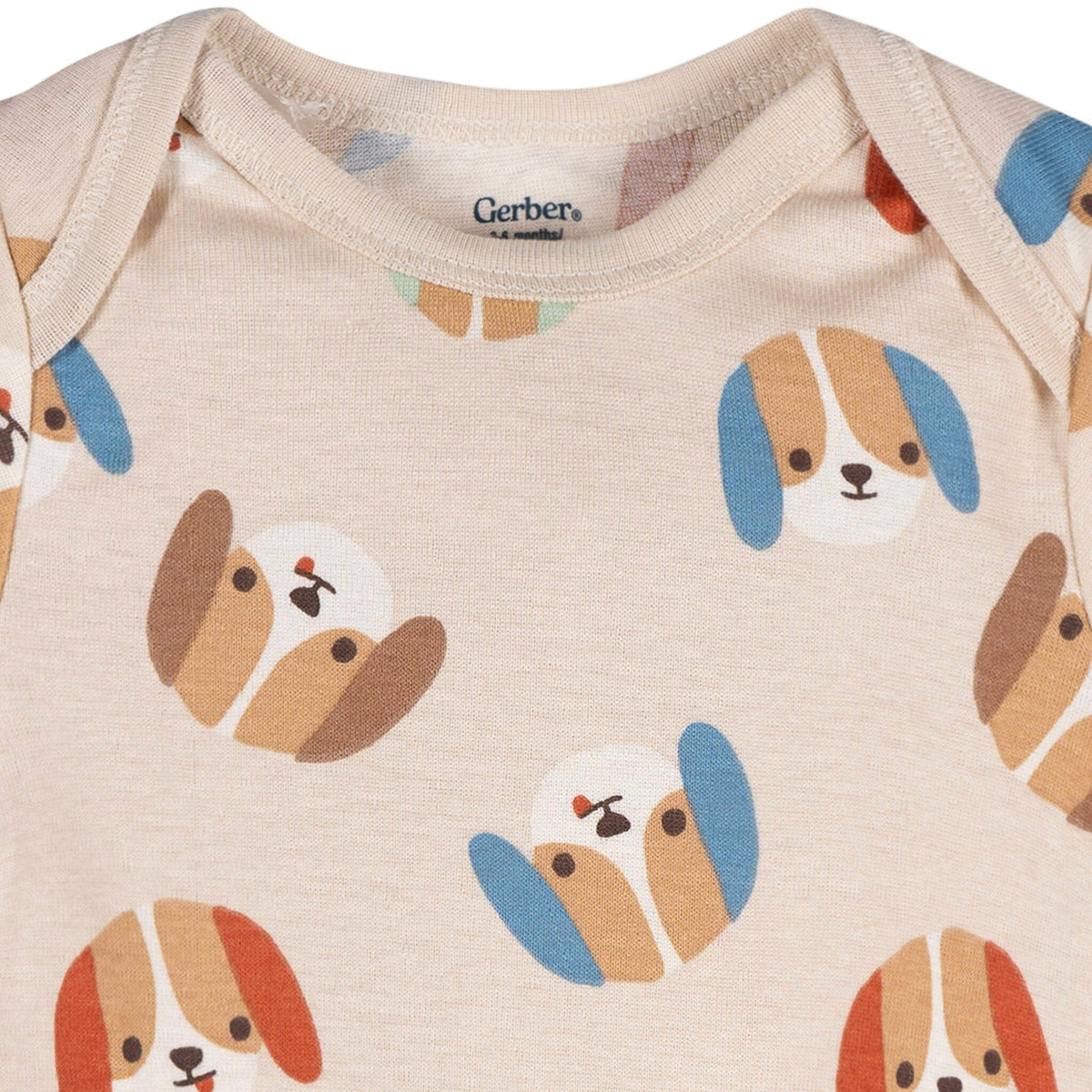 3-Pack Baby Boys Dog Dude Short Sleeve Onesies® Bodysuits Onesies Bodysuits Gerber® 