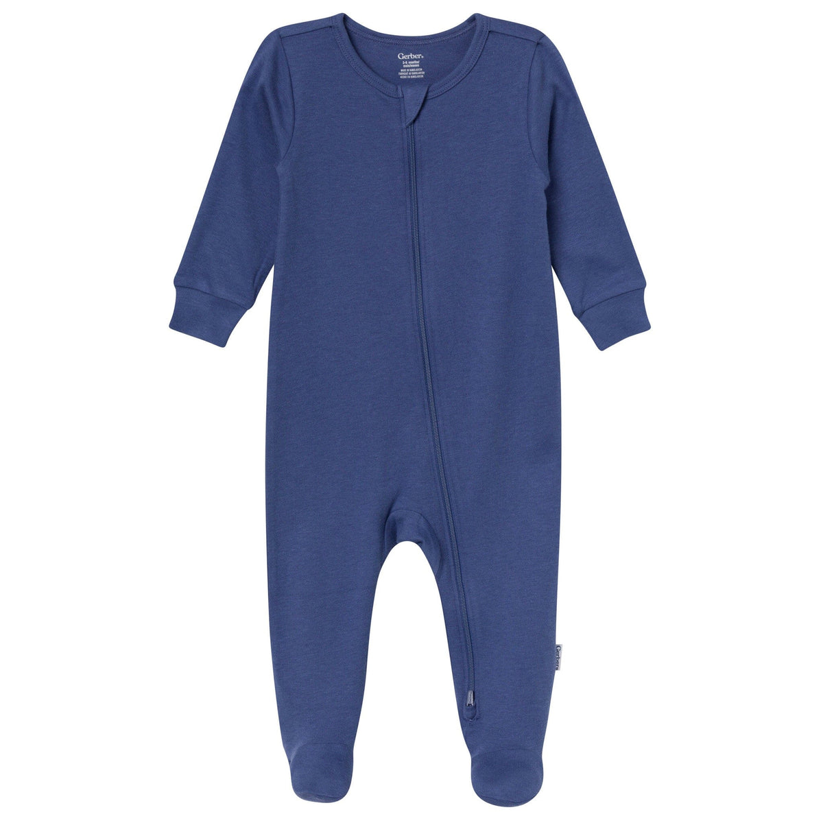 3-Pack Baby Boys Navy, Cream & Sage Sleep 'N Play Sleepwear Gerber® 