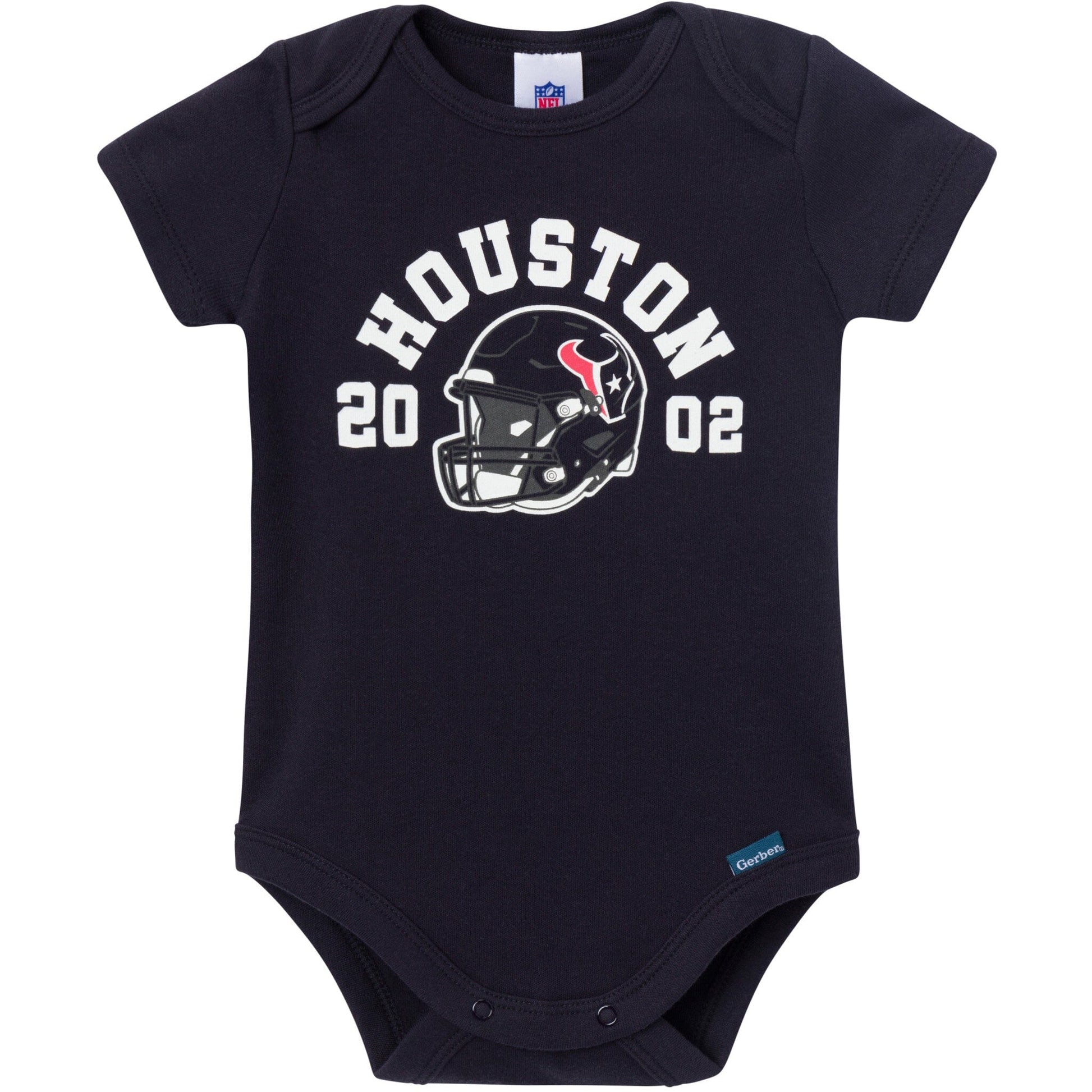3-Pack Baby Boys Houston Texans Bodysuit Set Onesies Bodysuits NFL 