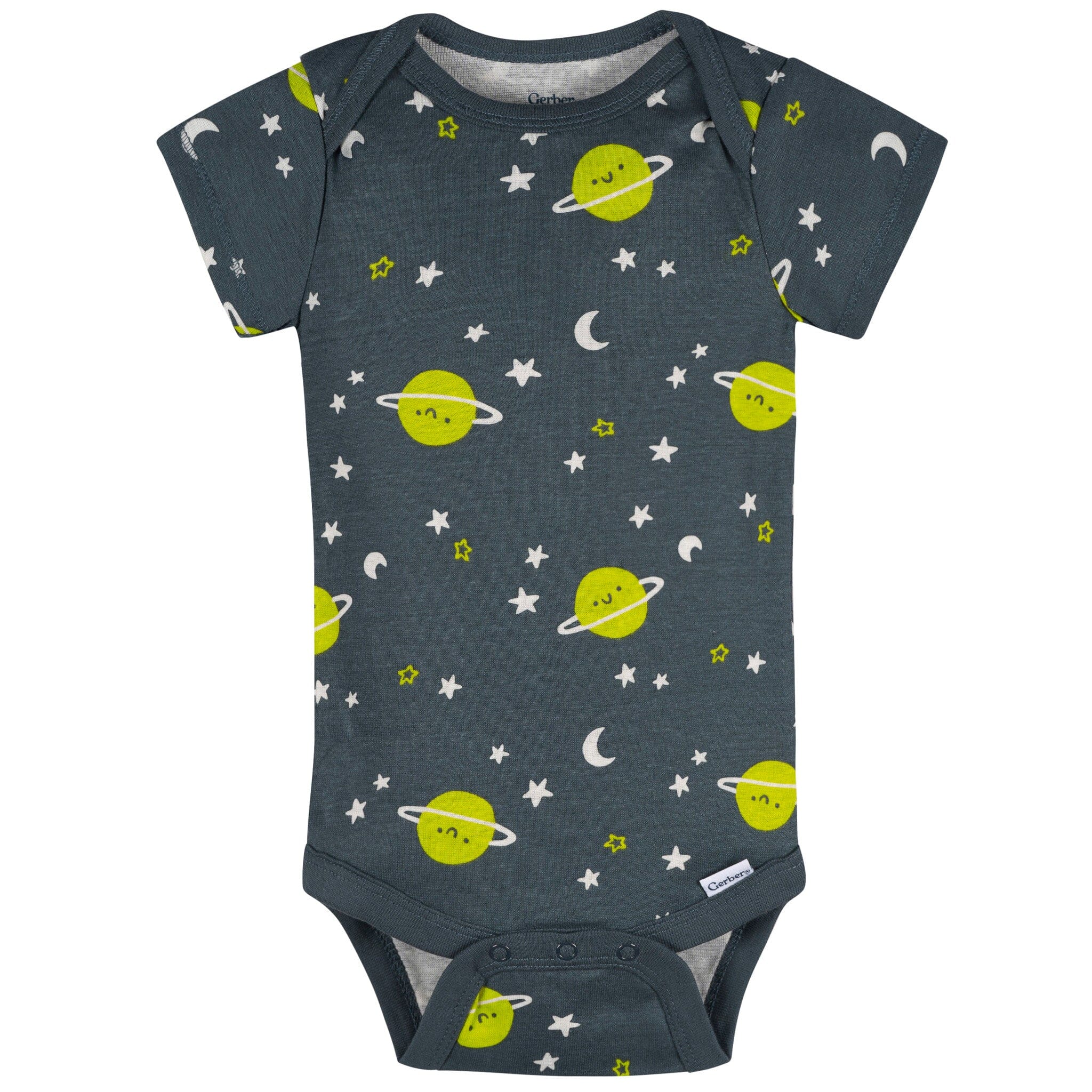 3-Pack Baby Boys Tiny Explorer Short Sleeve Onesies® Bodysuits Onesies Bodysuits Gerber® 
