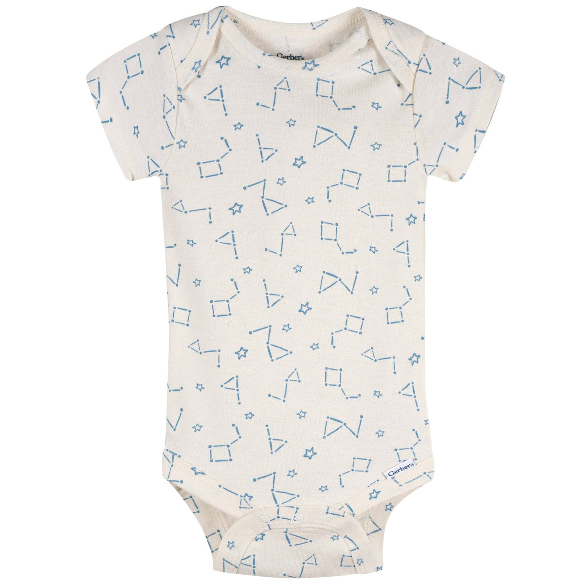 3-Pack Baby Boys Tiny Explorer Short Sleeve Onesies® Bodysuits Onesies Bodysuits Gerber® 
