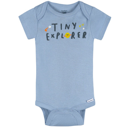 3-Pack Baby Boys Tiny Explorer Short Sleeve Onesies® Bodysuits