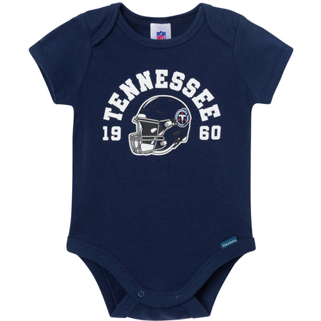 3-Pack Baby Boys Tennessee Titans Short Sleeve Bodysuits