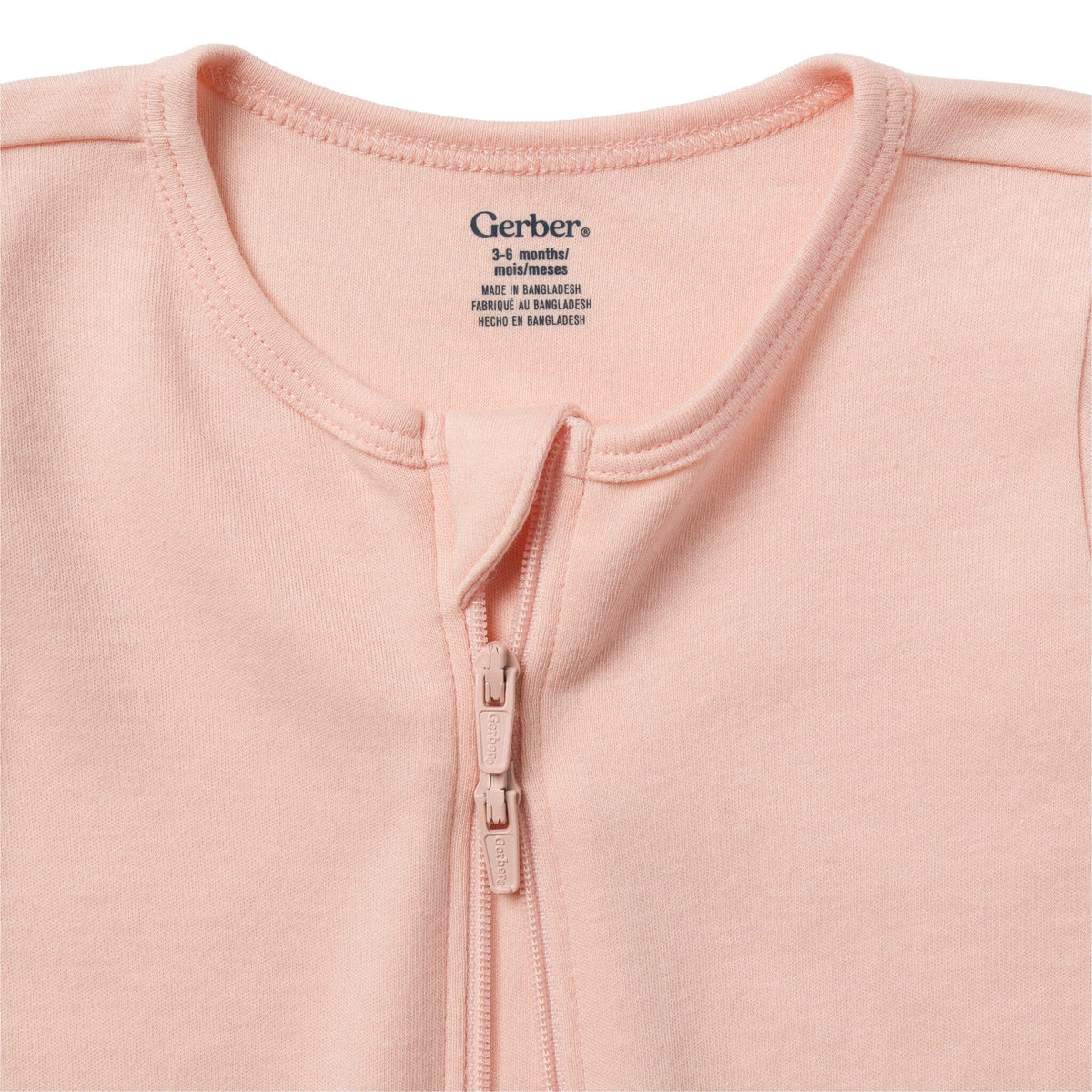 3-Pack Baby Girls Apricot, Rose & Sage Sleep 'N Play Sleepwear Gerber® 