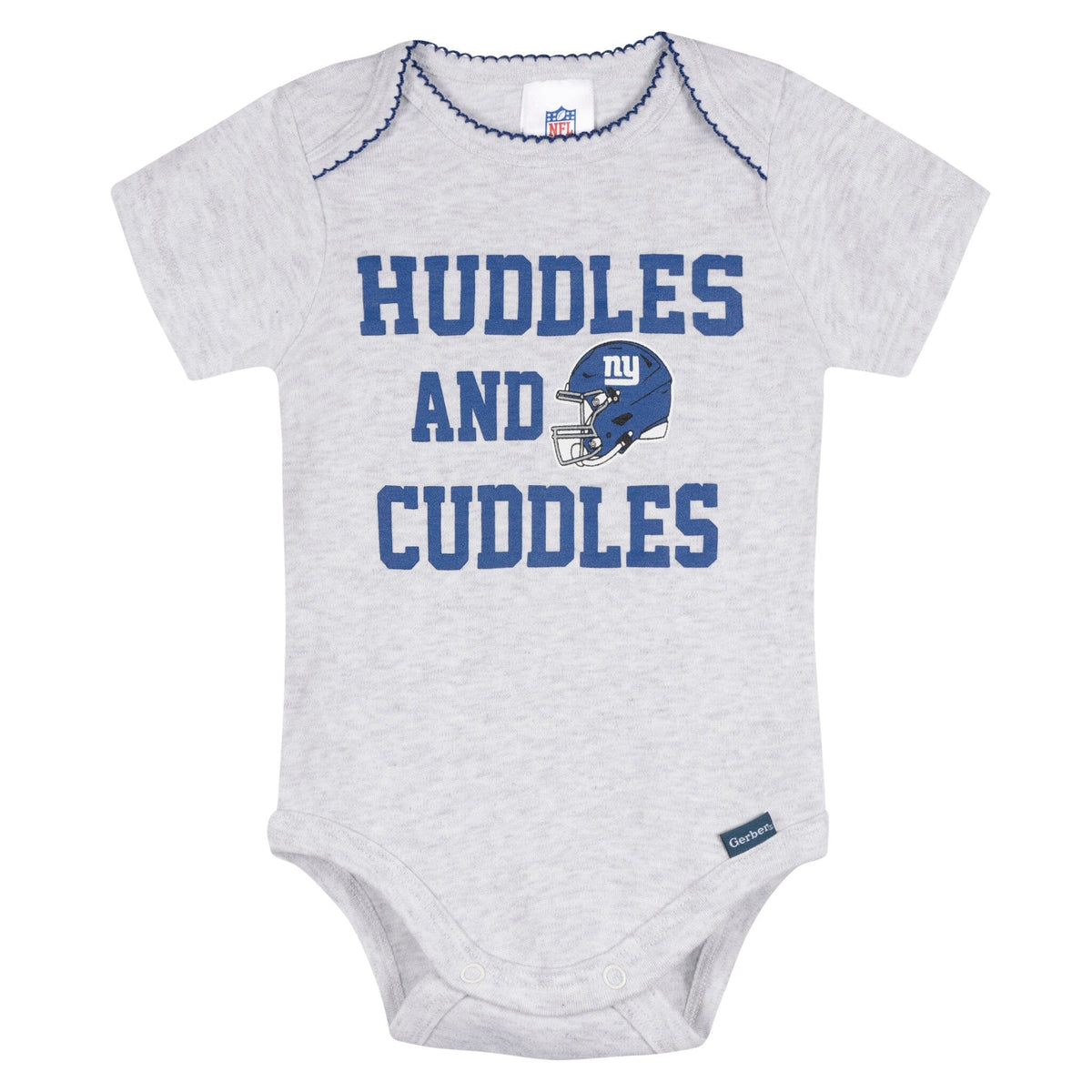 3-Pack Baby Girls New York Giants Bodysuit Set Onesies Bodysuits NFL 