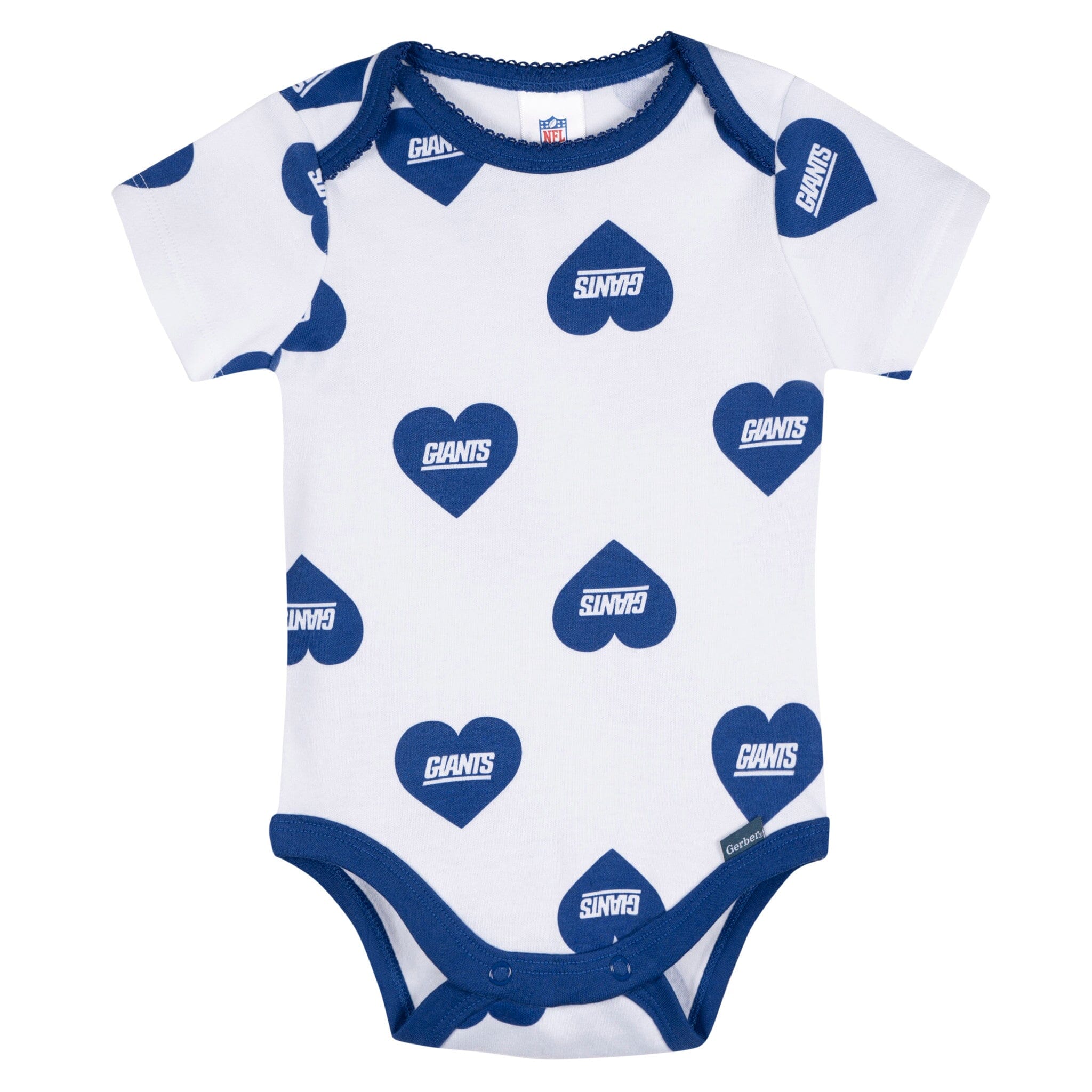 3-Pack Baby Girls New York Giants Bodysuit Set Onesies Bodysuits NFL 