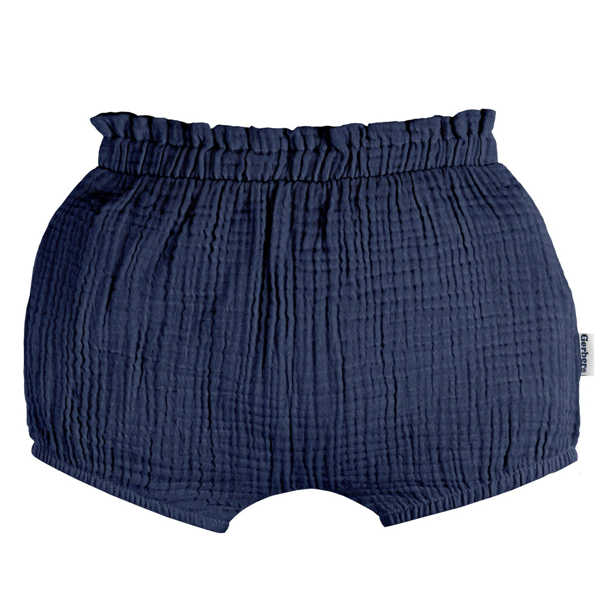 3-Pack Baby Girls Green/Navy/Pink Gauze Bubble Short