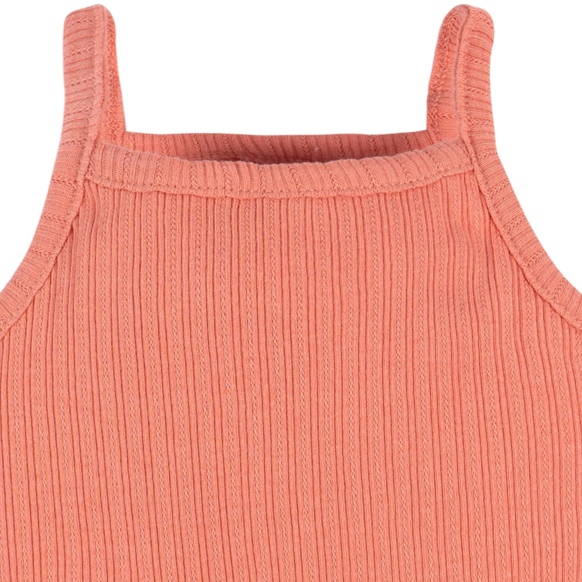 3-Pack Baby Girls Coral, Gray, & Navy Sleeveless Skirted Onesies® Bodysuits